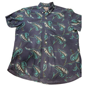 Bonobos Seersucker Mens Riviera Slim Fit Button Down Short Sleeve Shirt Size XL